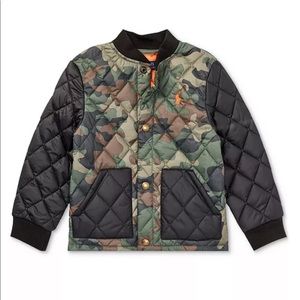 Polo Ralph Lauren Camo Quilted baseball jacket
